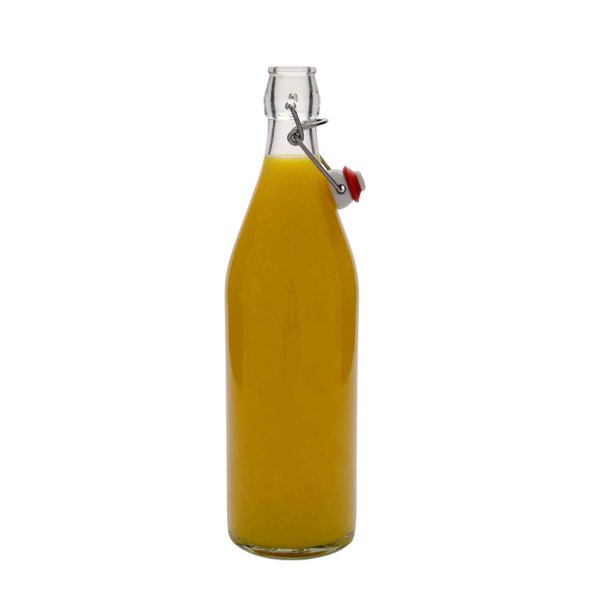 Bouteille en verre 1 000 ml 'Giara', bouchage: bouchon mécanique