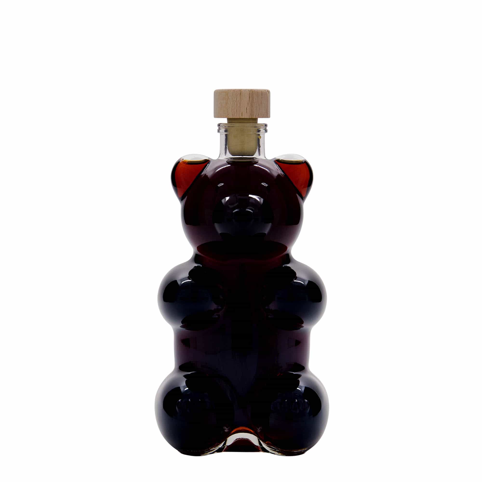 Bouteille en verre 350 ml 'Ours', bouchage: bouchon