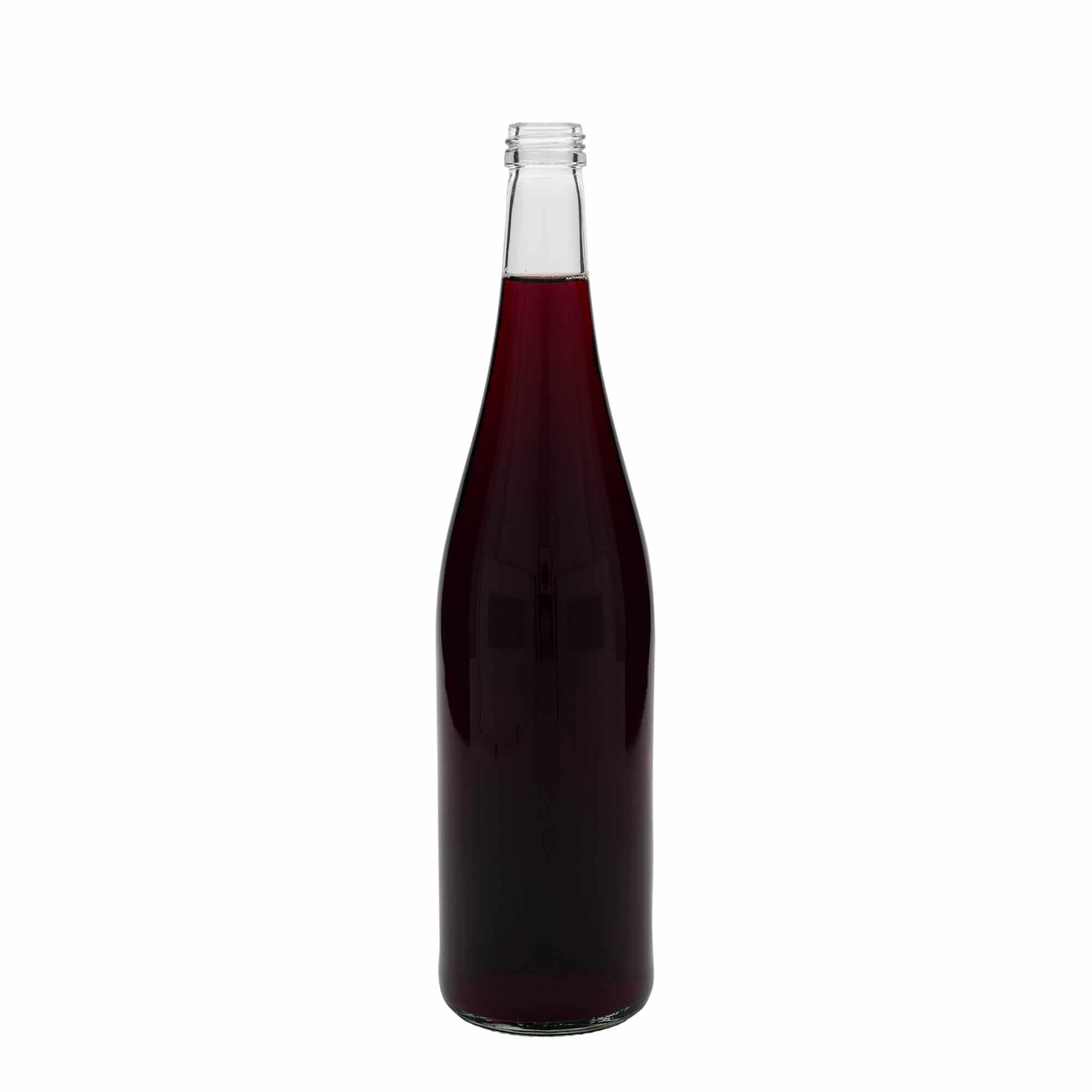 Bouteille en verre 750 ml 'Bouteille de vin', bouchage: PP 28