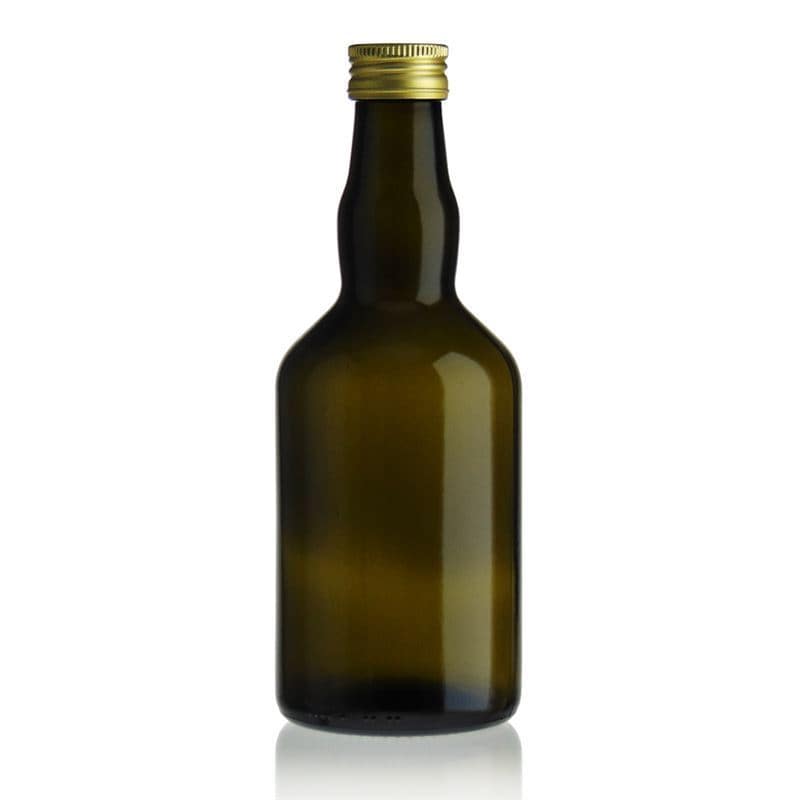 Bouteille en verre 500 ml 'Olona', vert antique, bouchage: PP 31,5