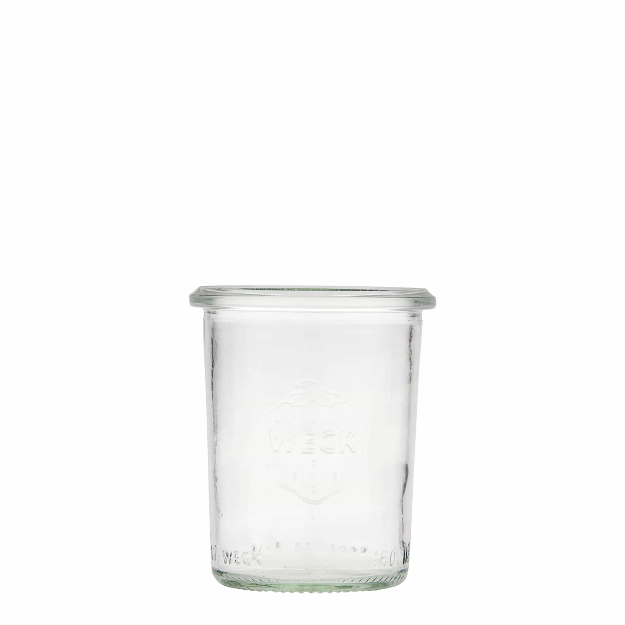 Verrine WECK 160 ml, bouchage: bords arrondis