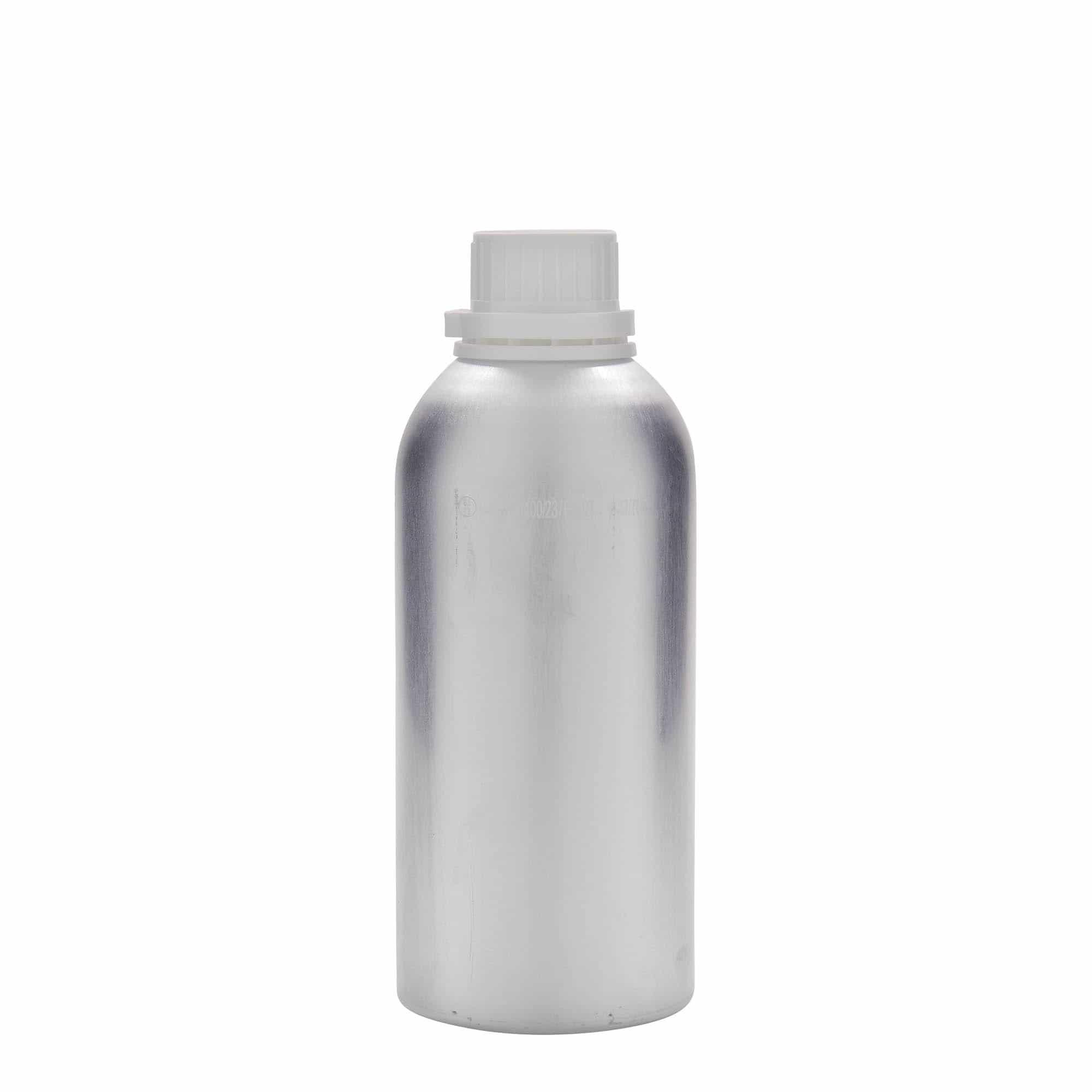 Bouteille en aluminium 625 ml, métal, argenté, bouchage: DIN 32