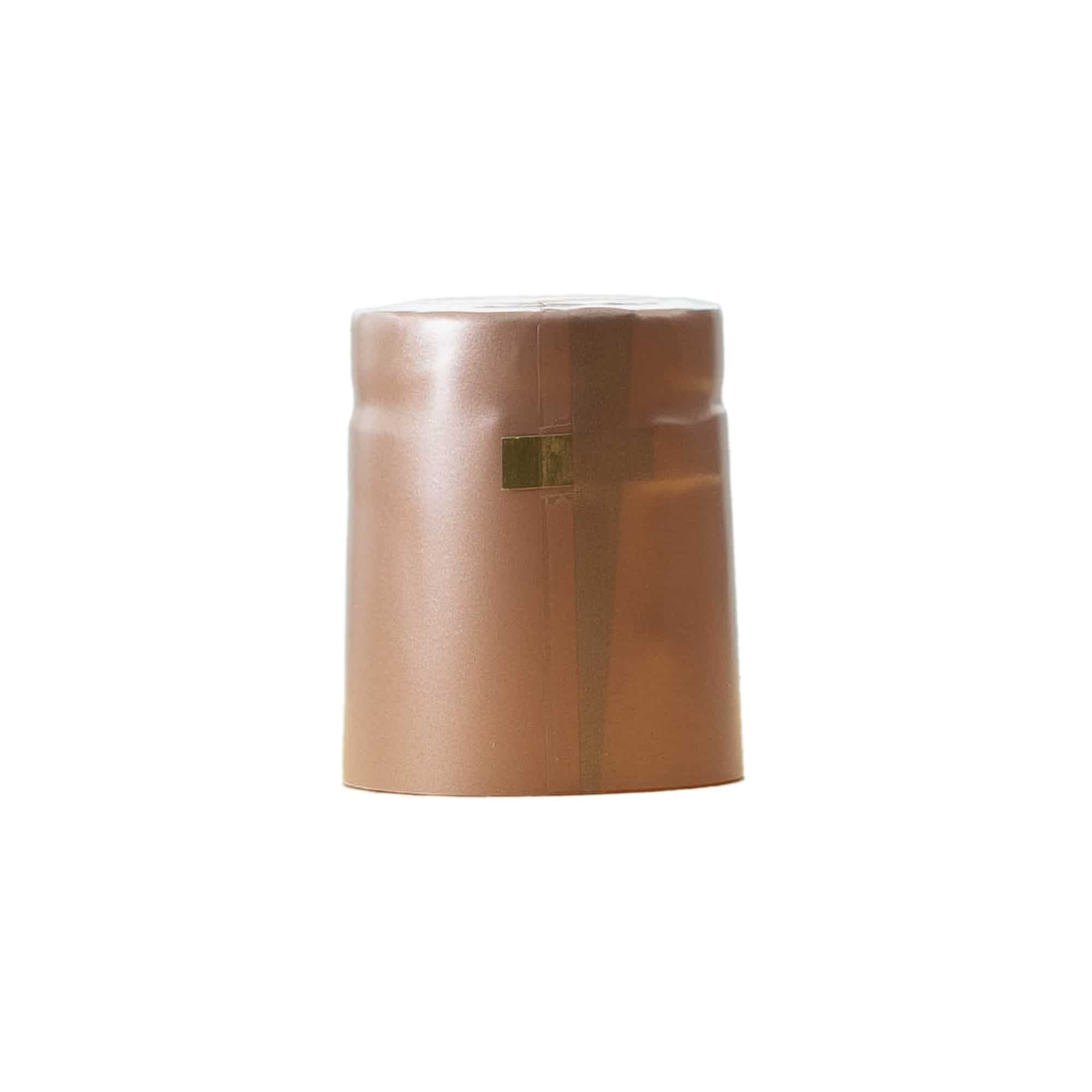Capsule thermo-rétractable 32x41, plastique PVC, terracotta