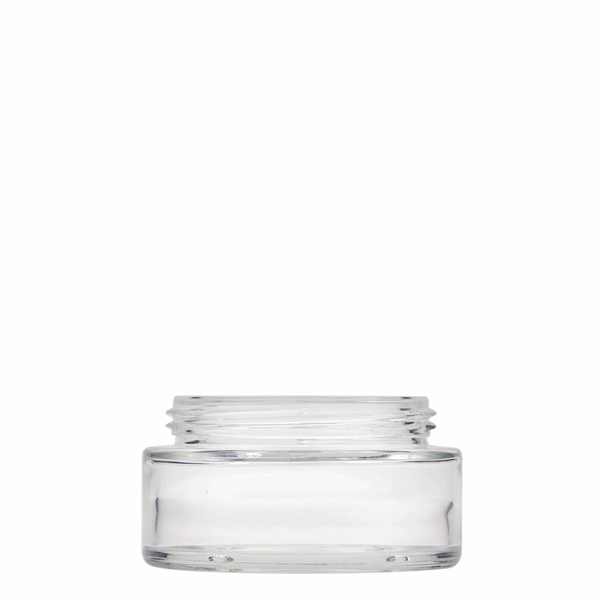 Pot 100 ml 'Clear Edition', verre, bouchage: Bougage à vis