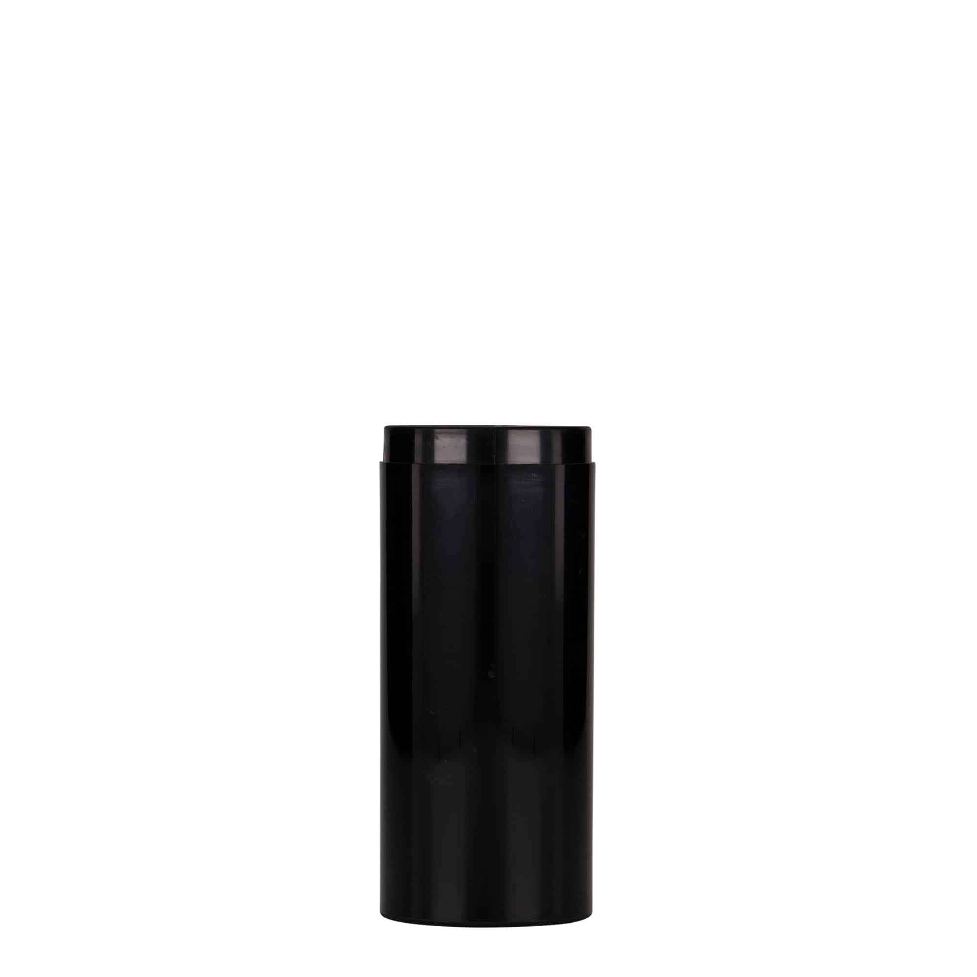 Flacon airless 50 ml 'Mezzo', plastique PP, noir