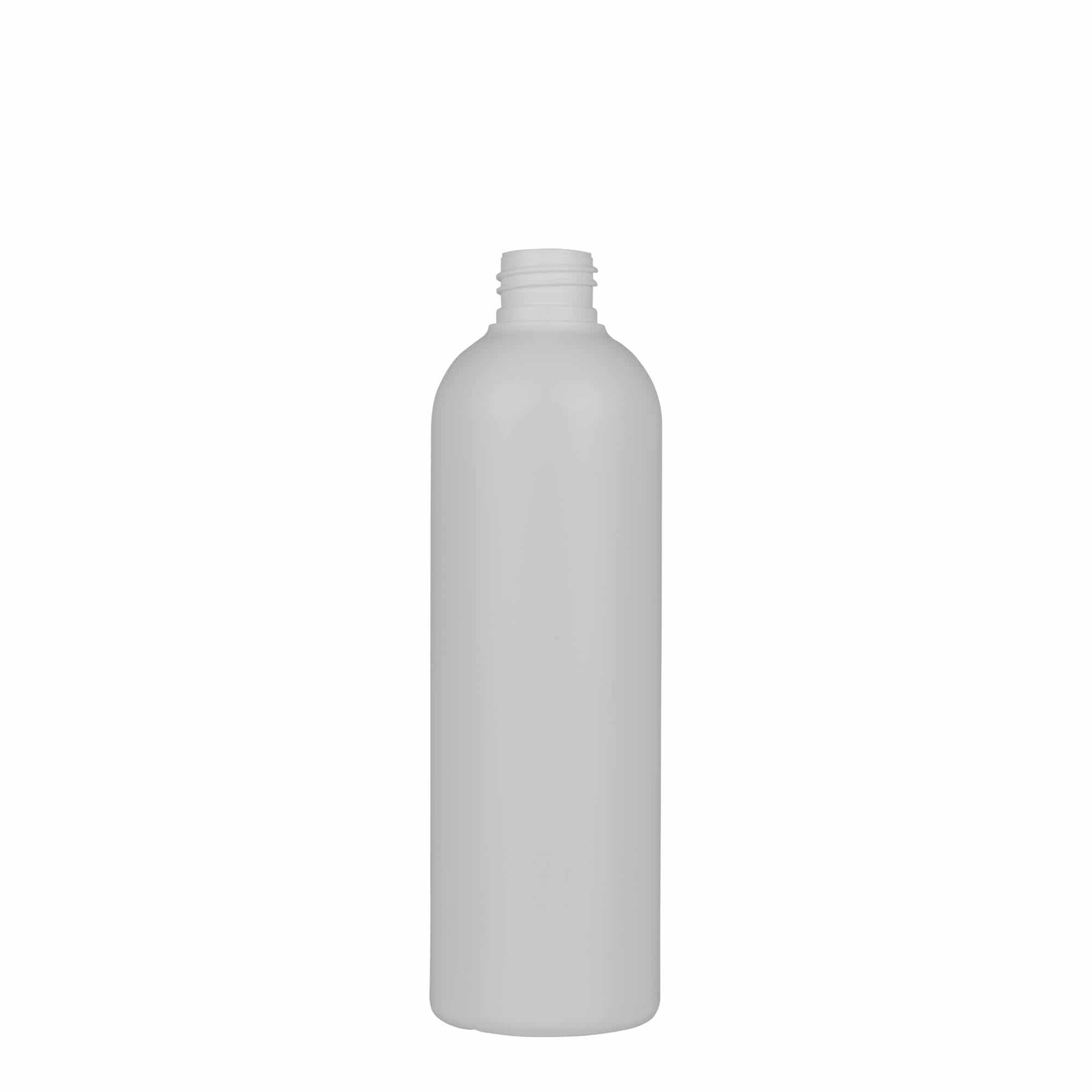 Bouteille en plastique 300 ml 'Tuffy', PEHD, blanche, bouchage: GPI 24/410