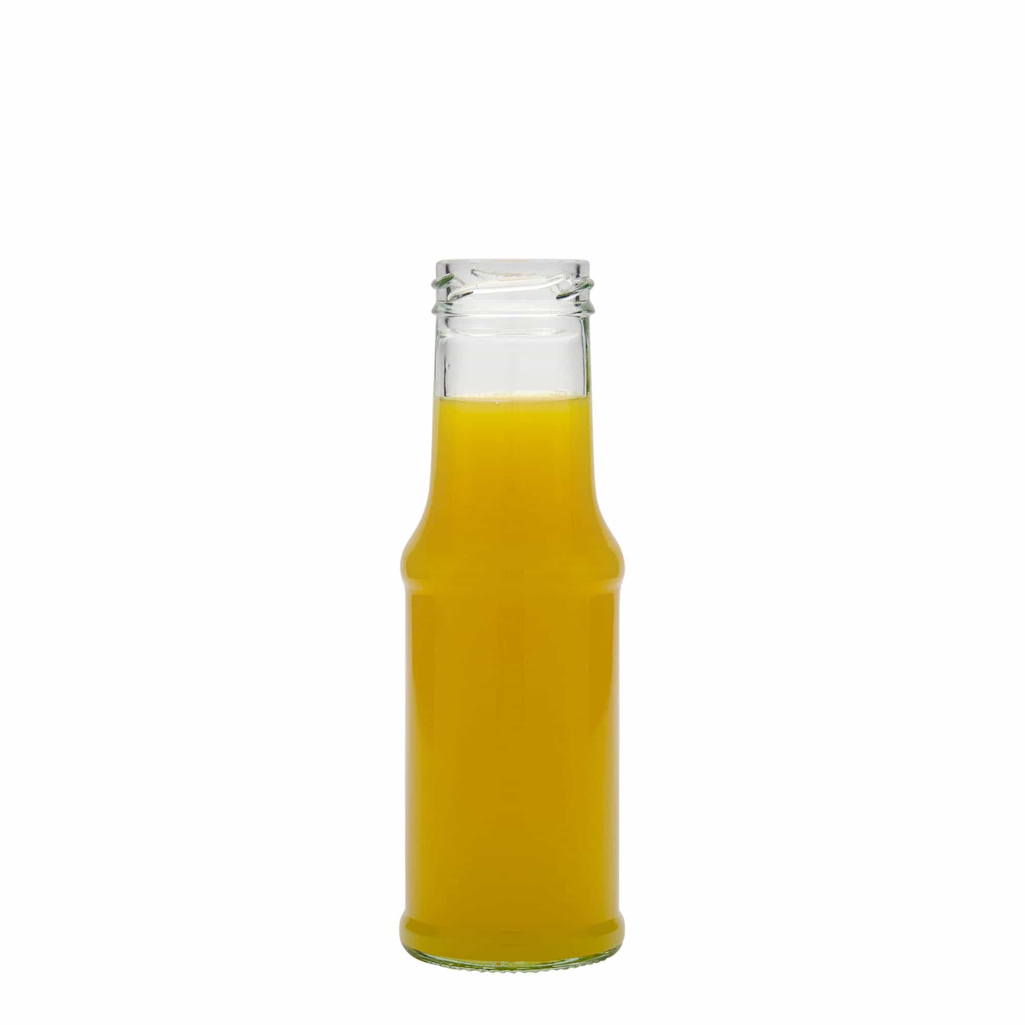 Flacon à sauce 200 ml, verre, bouchage: Twist-Off (TO 43)