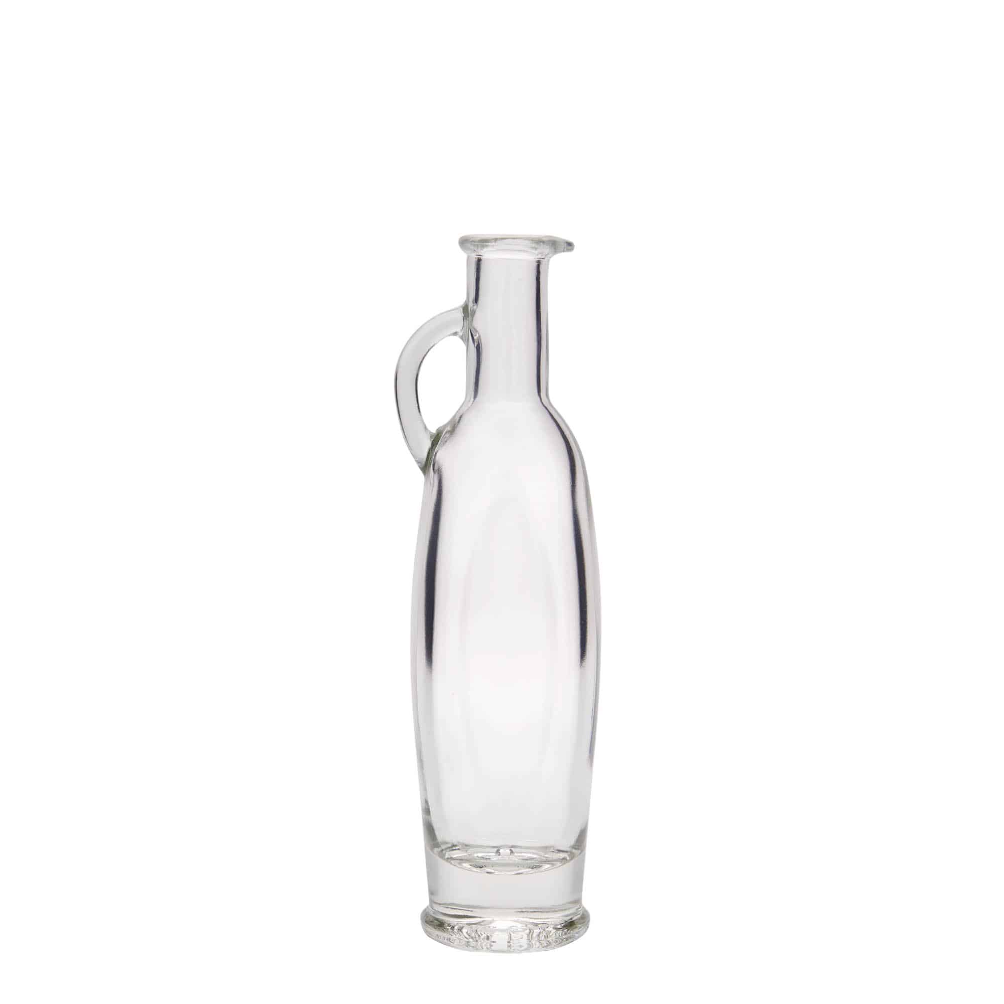 Bouteille en verre 100 ml 'Eleganta', ovale, bouchage: bouchon