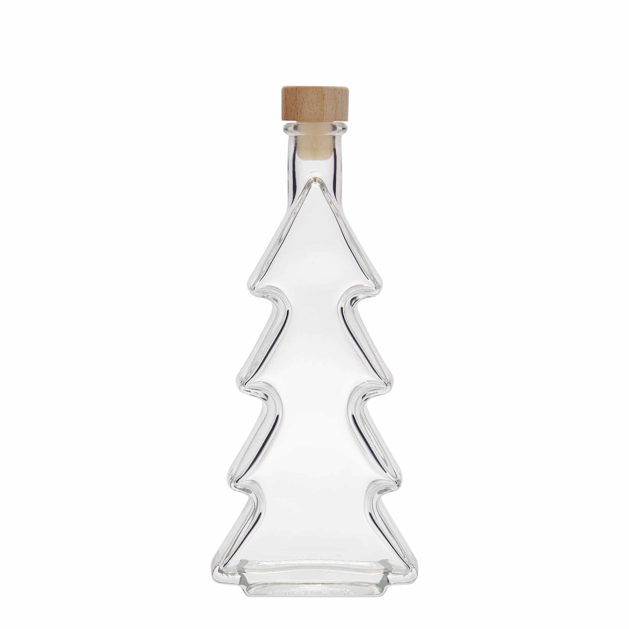 Bouteille en verre 200 ml 'Sapin', bouchage: bouchon