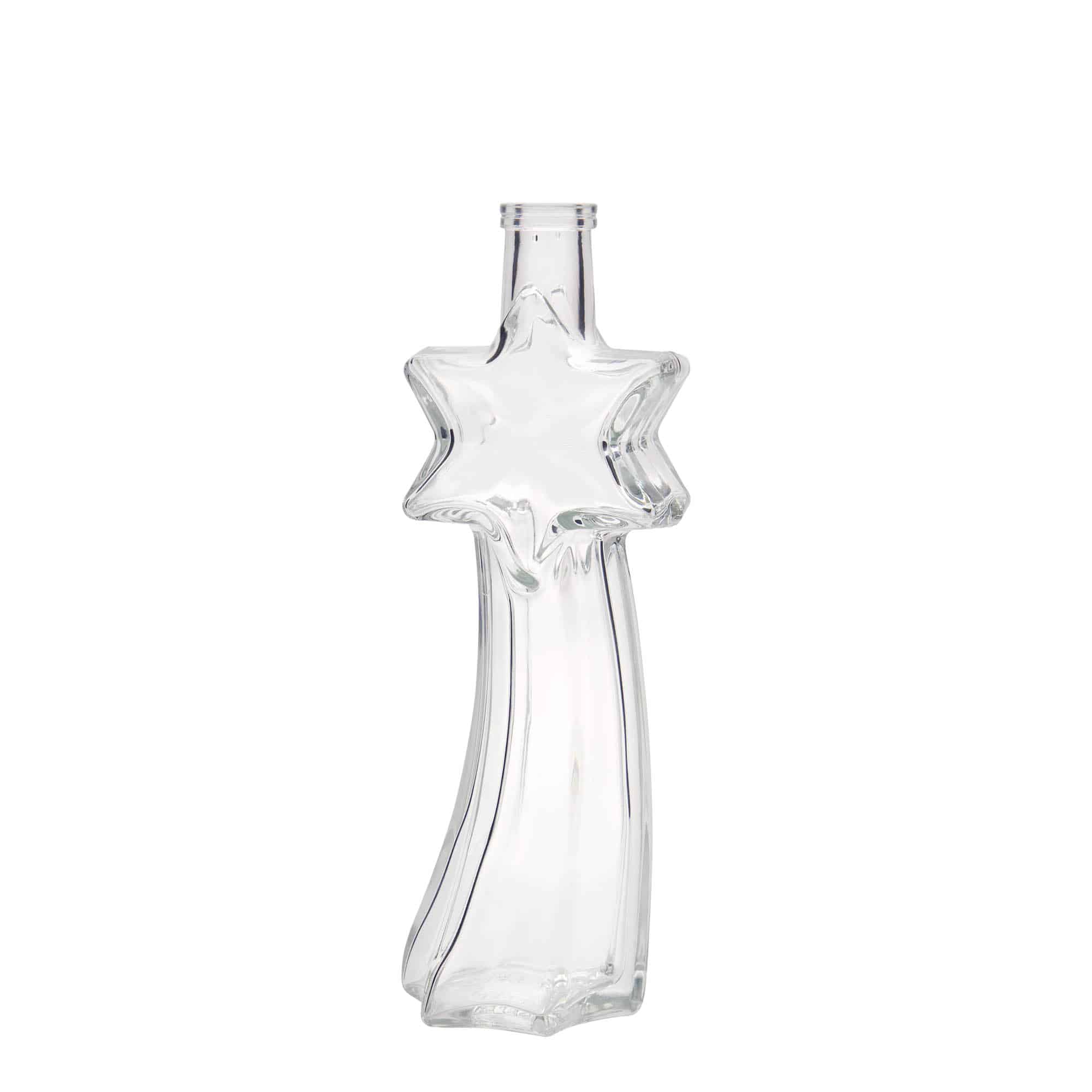 Bouteille en verre 200 ml 'Étoile filante', bouchage: bouchon