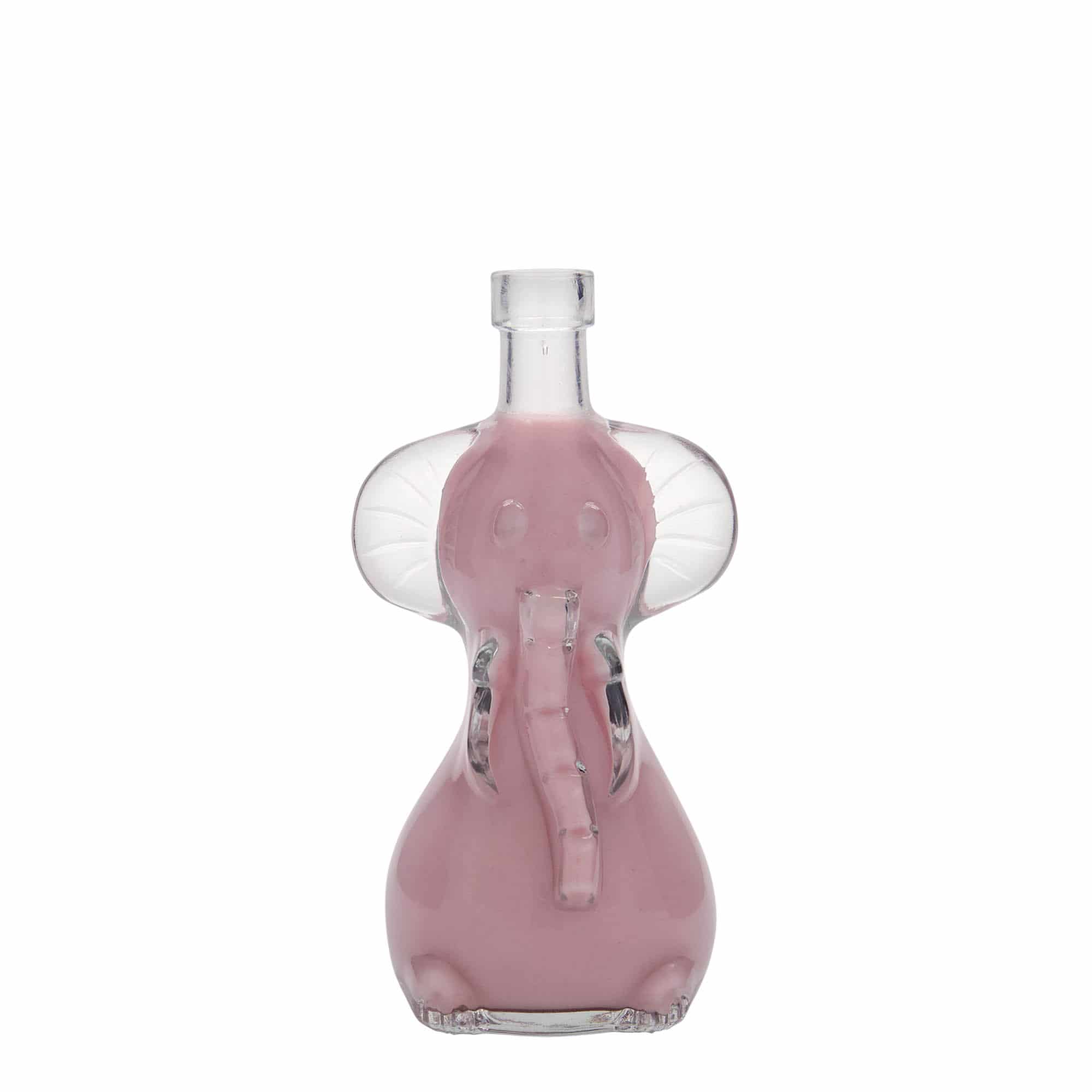 Bouteille en verre 200 ml 'Éléphant', bouchage: bouchon