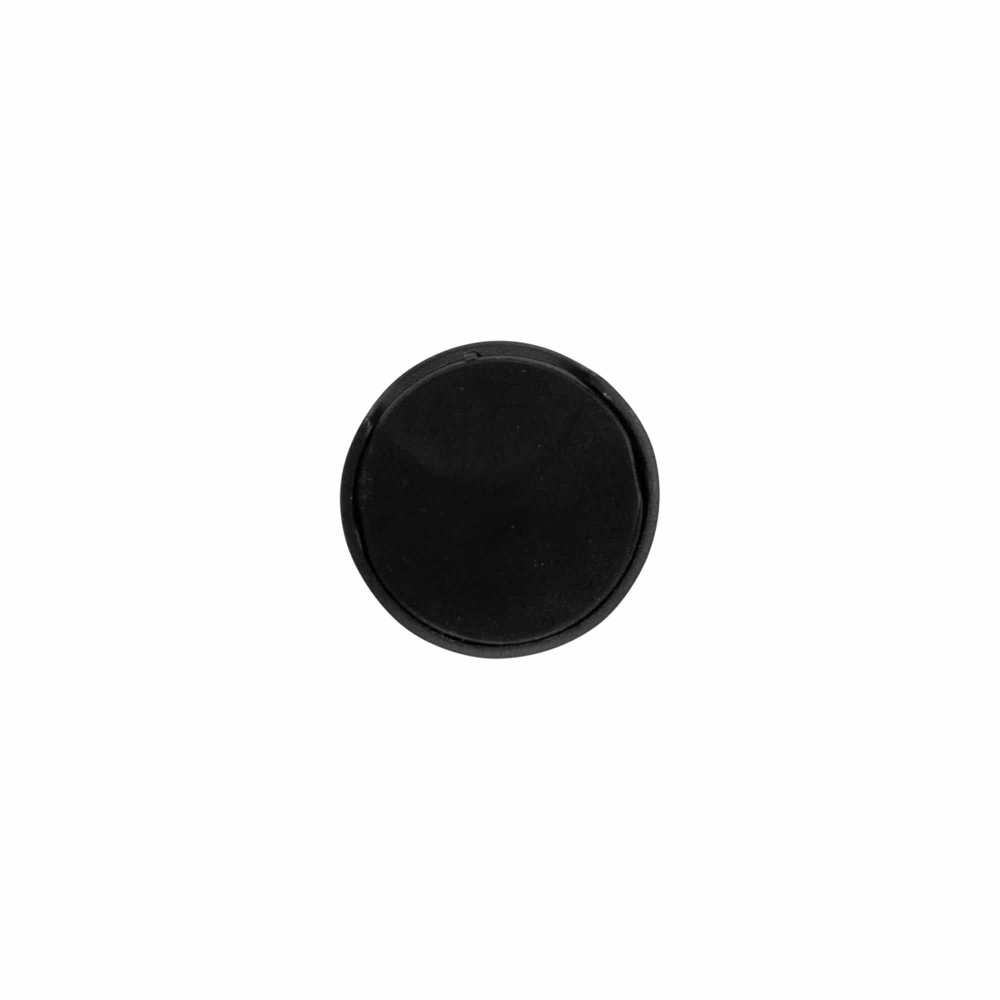 Bougage à vis Disc Top, plastique PP, noir, pour bouchage: GPI 24/410
