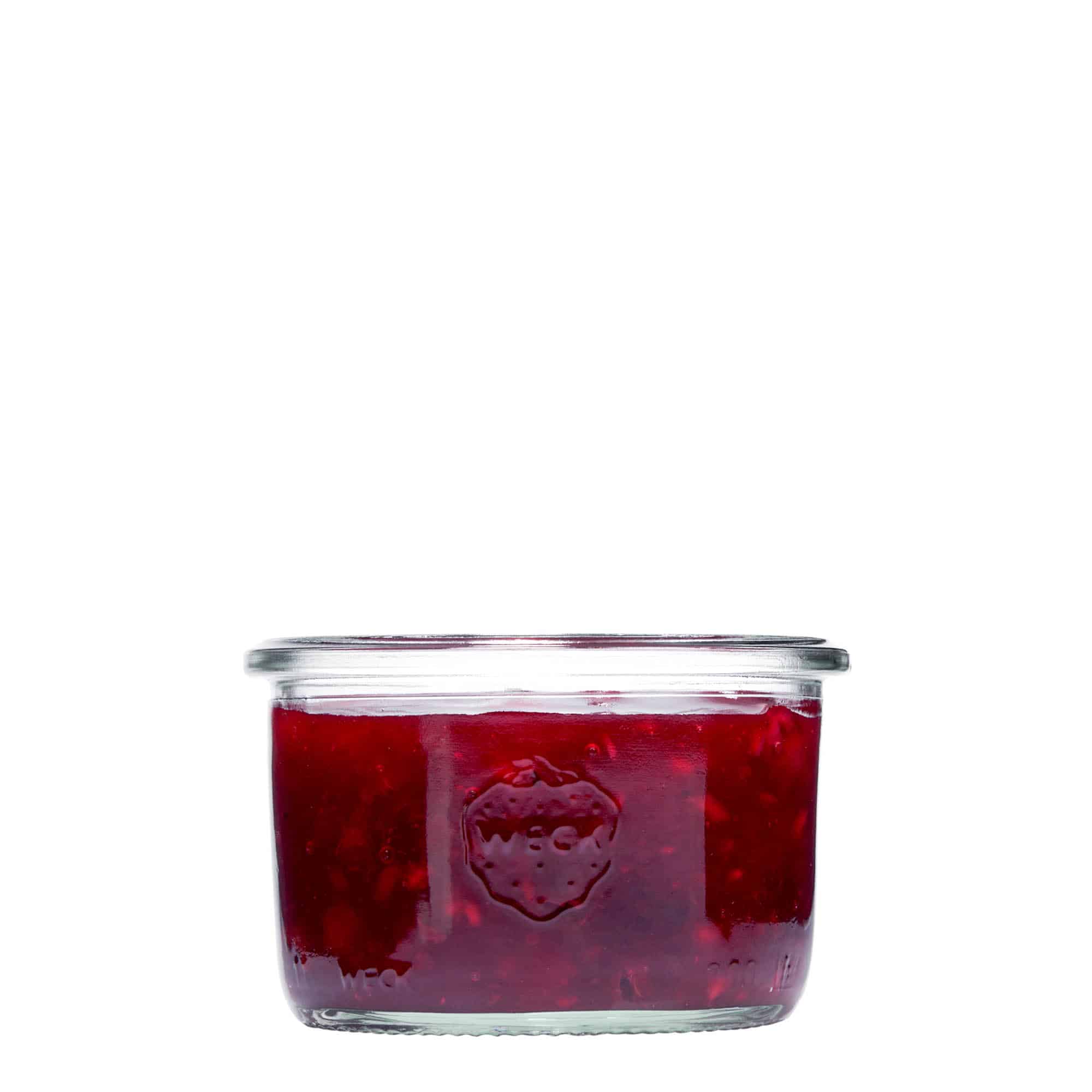 Verrine WECK 200 ml, bouchage: bords arrondis