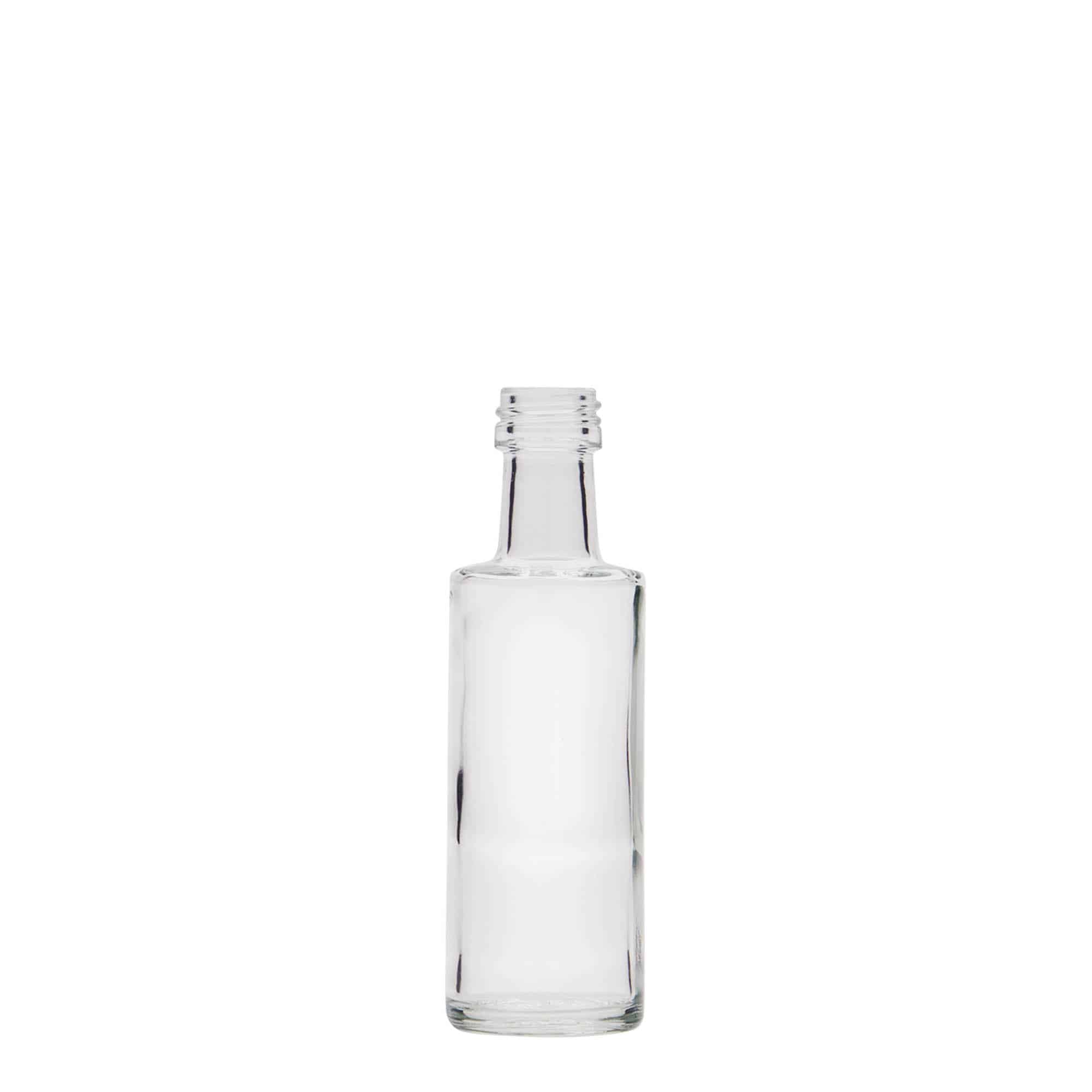 Bouteille en verre 40 ml 'Dorica', bouchage: PP 18