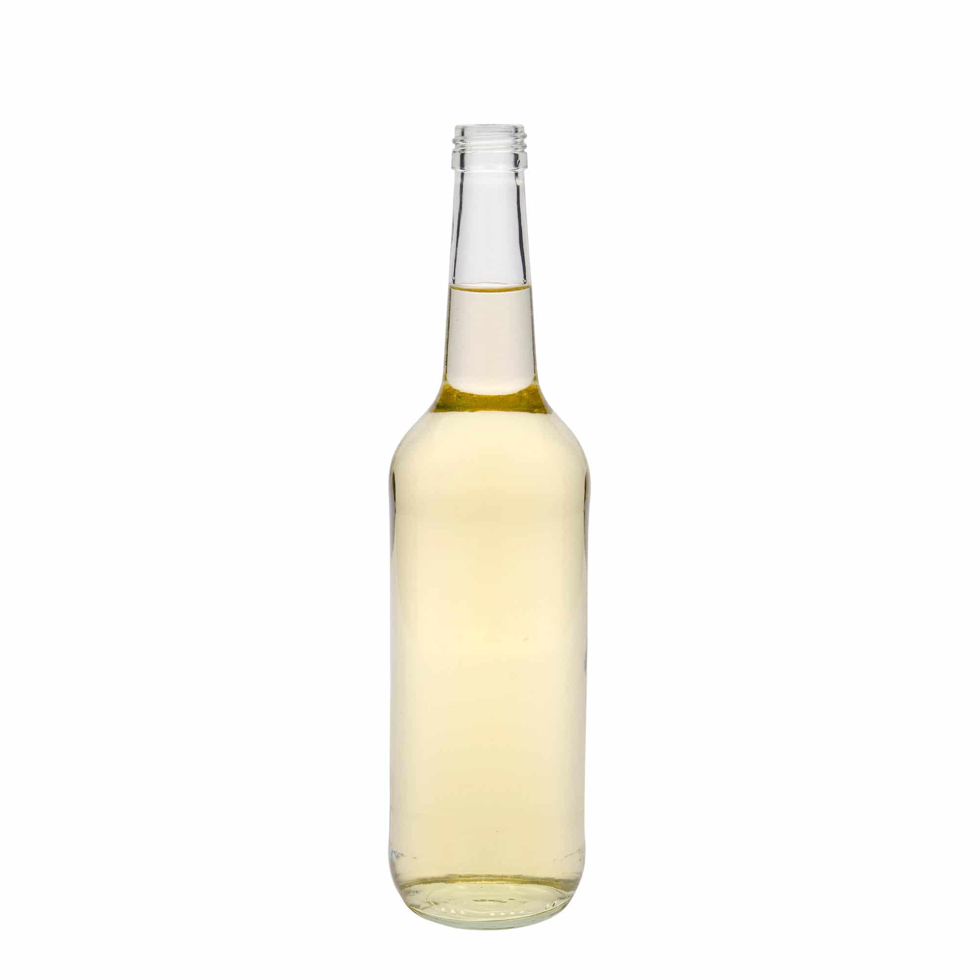 Bouteille en verre col droit 700 ml, bouchage: PP 28