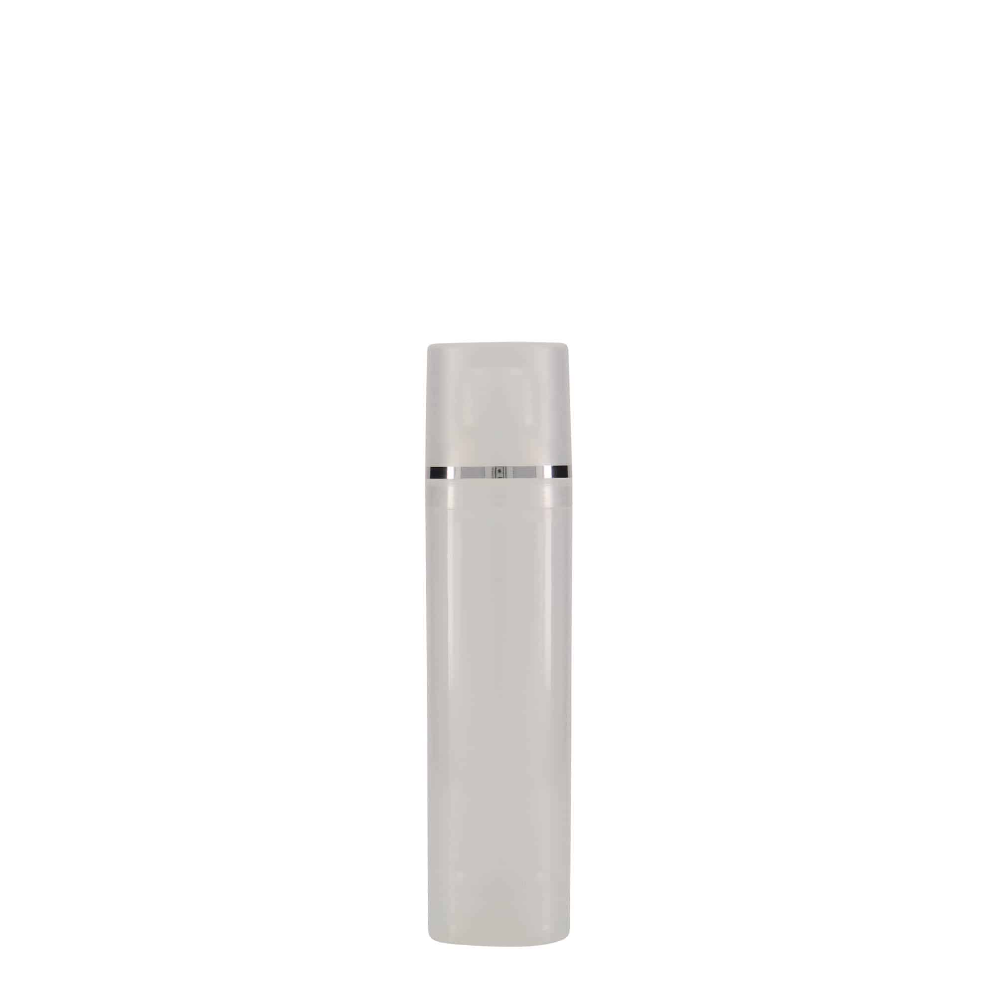 Flacon airless 75 ml 'Mezzo', plastique PP, nature