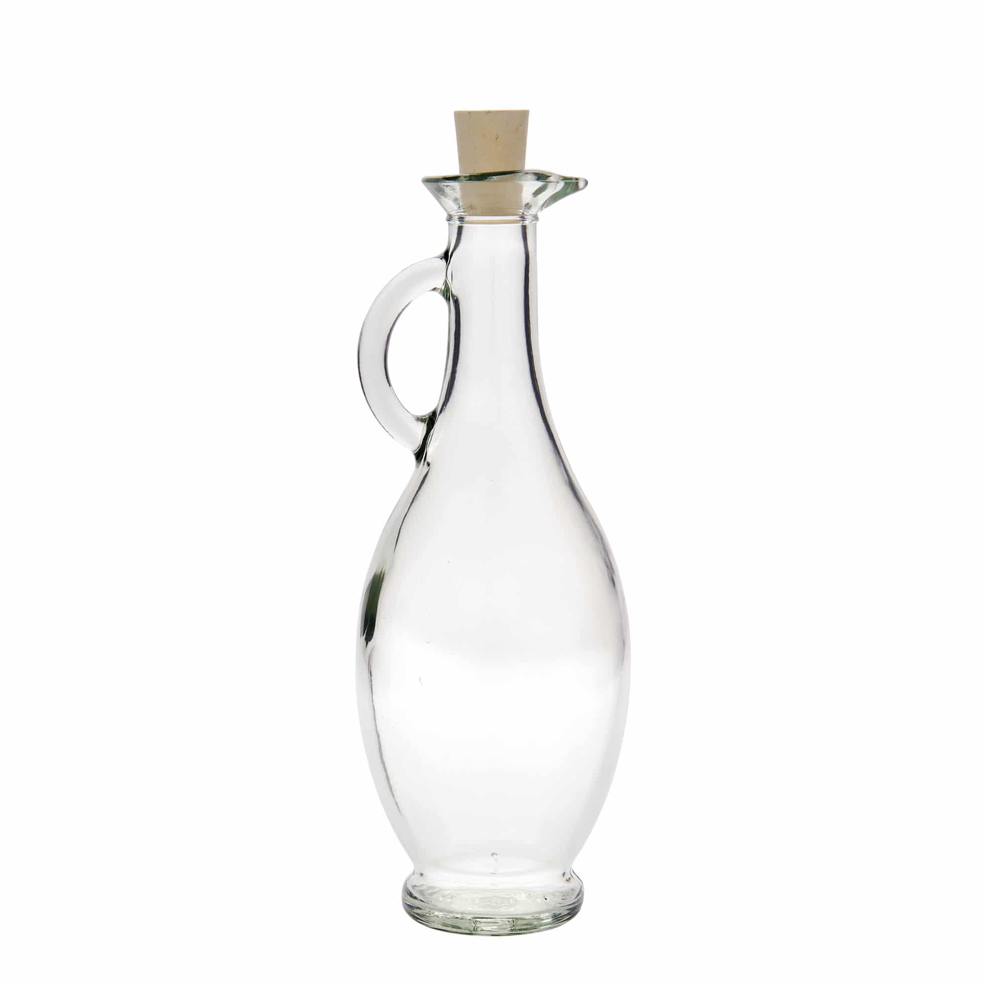 Bouteille de vinaigre / d’huile 500 ml 'Egizia', bouchage: bouchon