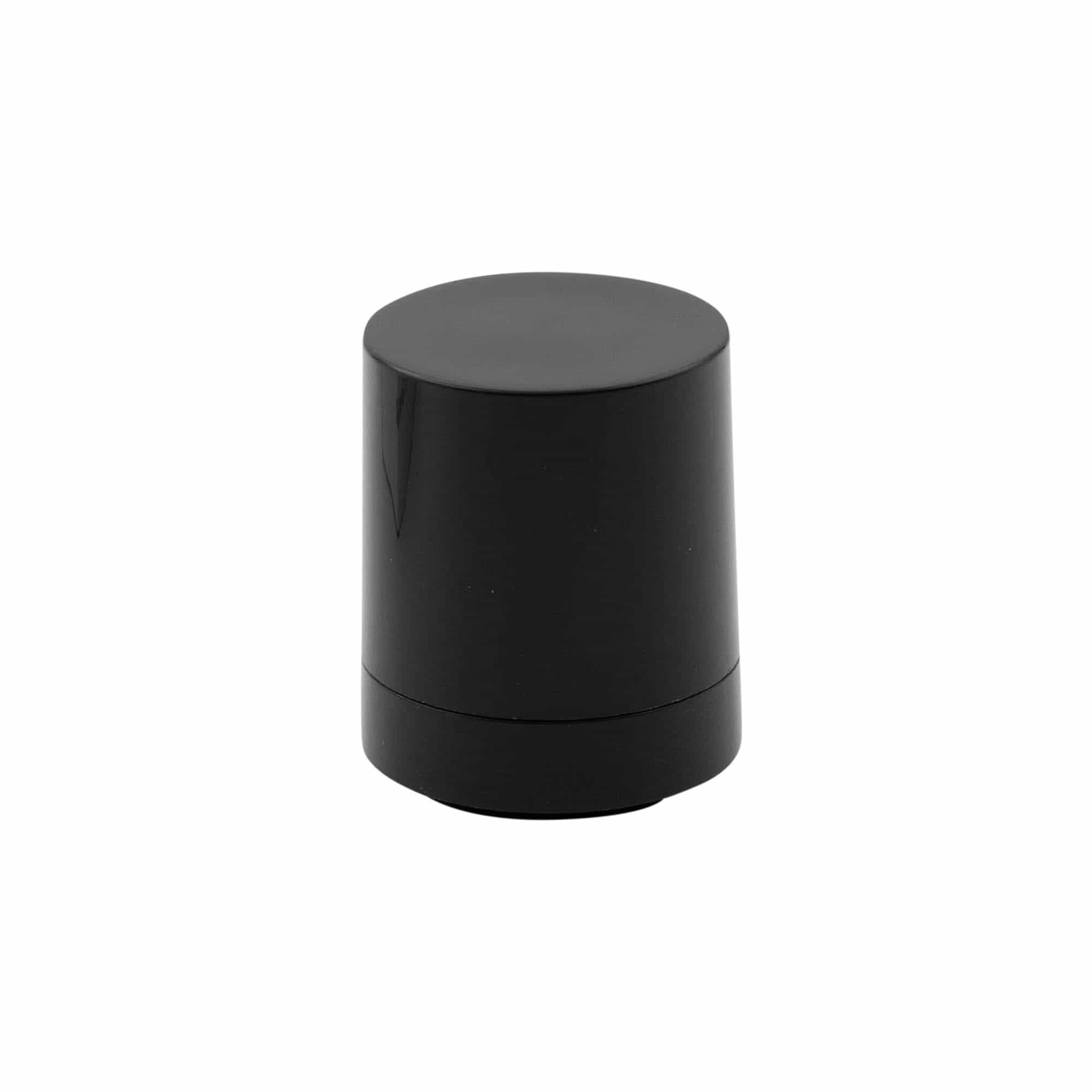 Flacon airless tête de pompe 'Micro', plastique PP, noir