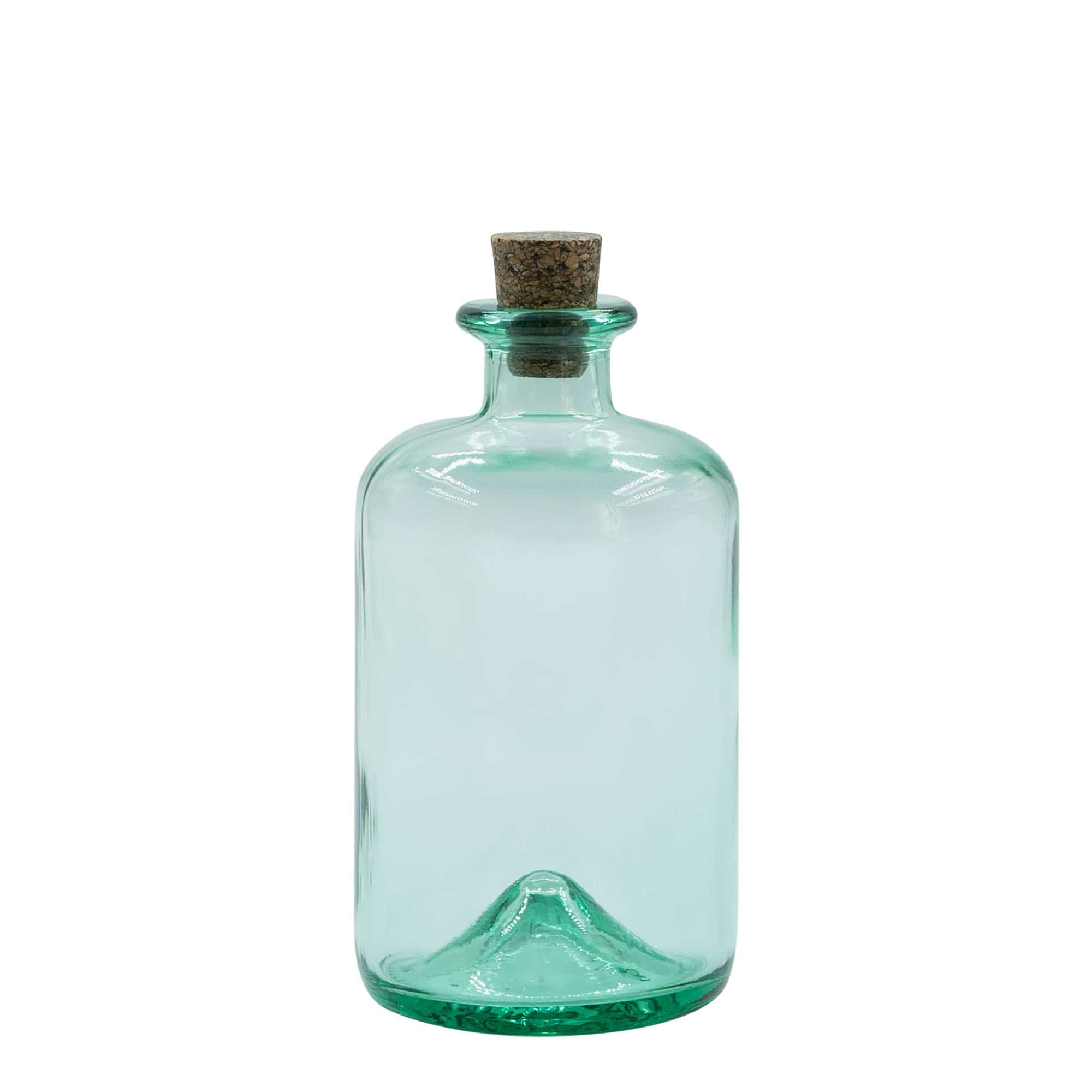 Bouteille en verre 500 ml 'Pharma', bouchage: bouchon