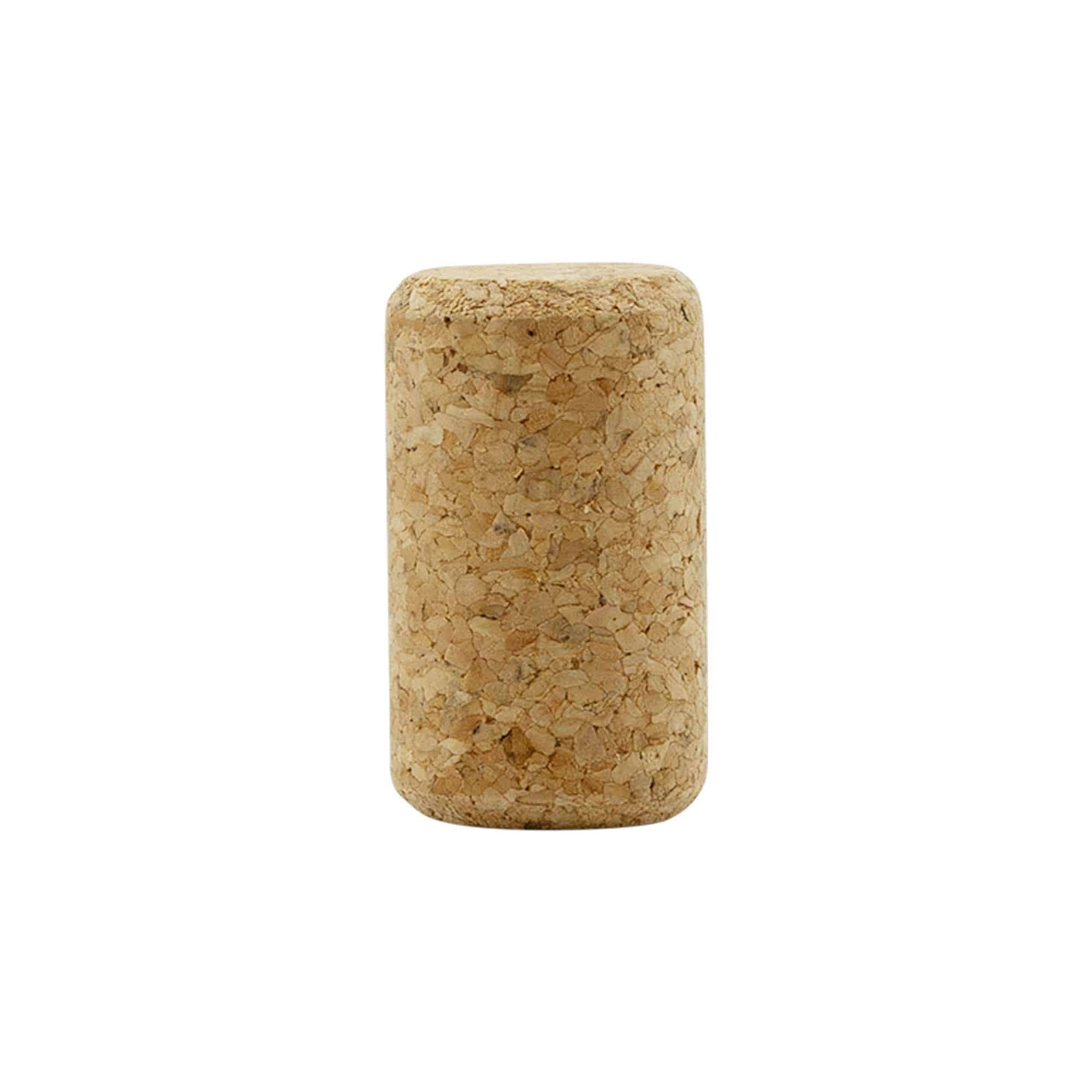 Bouchon de vin 22,5 mm, liège naturel, beige, pour bouchage: bouchon