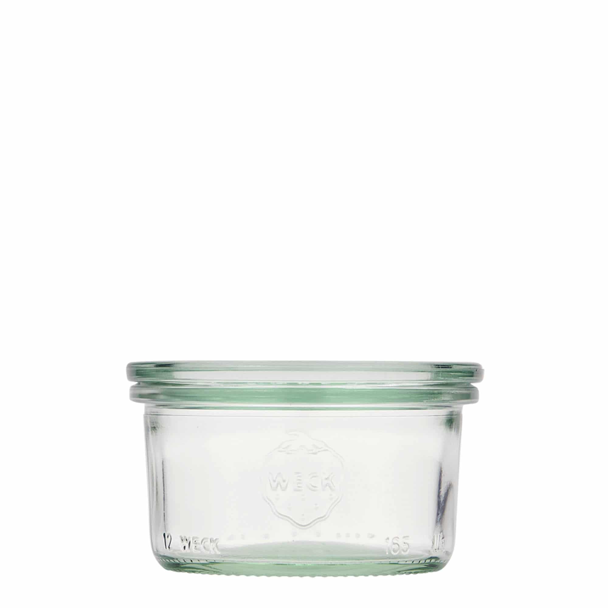 Verrine WECK 165 ml, bouchage: bords arrondis