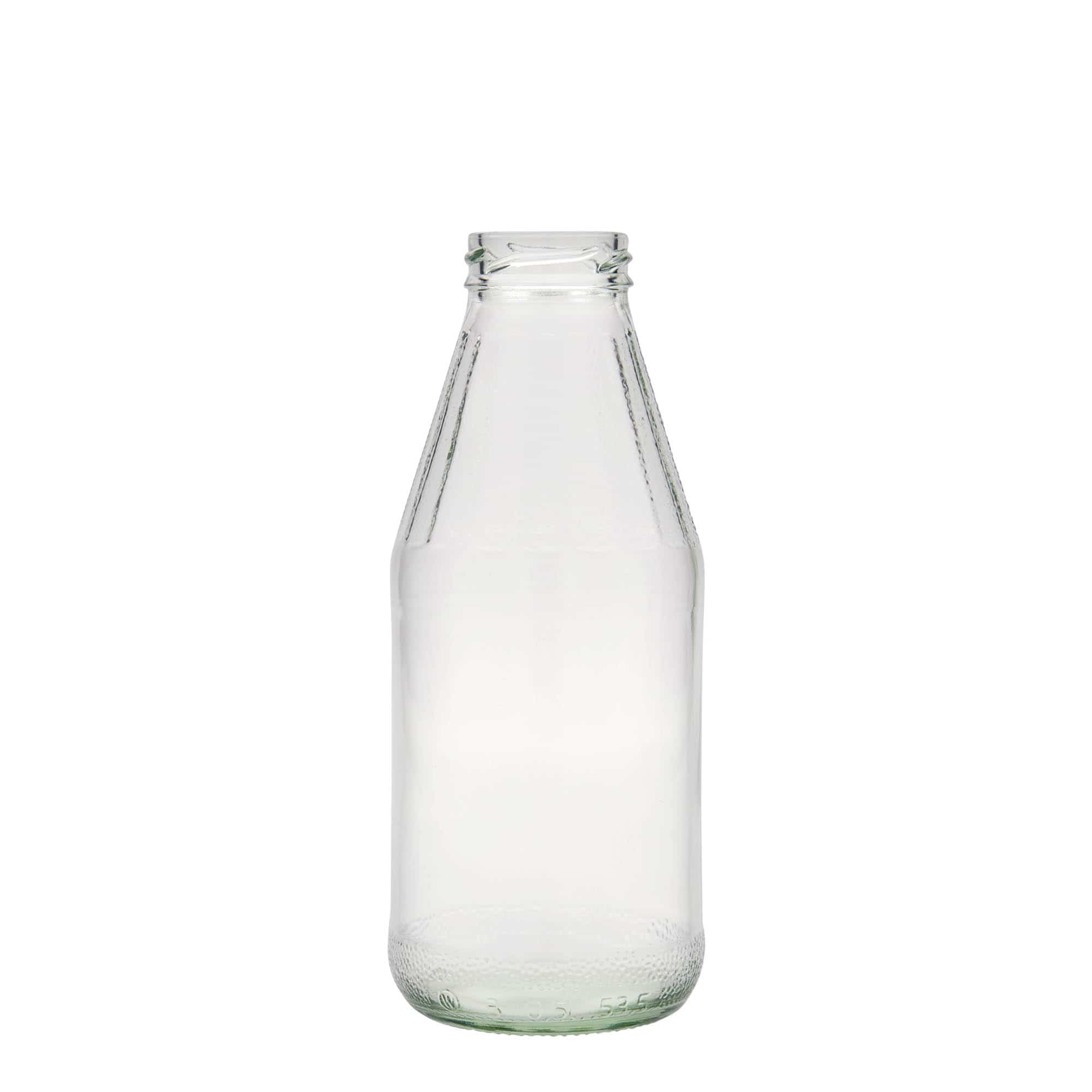 Bouteille universelle à col large 500 ml, verre, bouchage: Twist-Off (TO 43)
