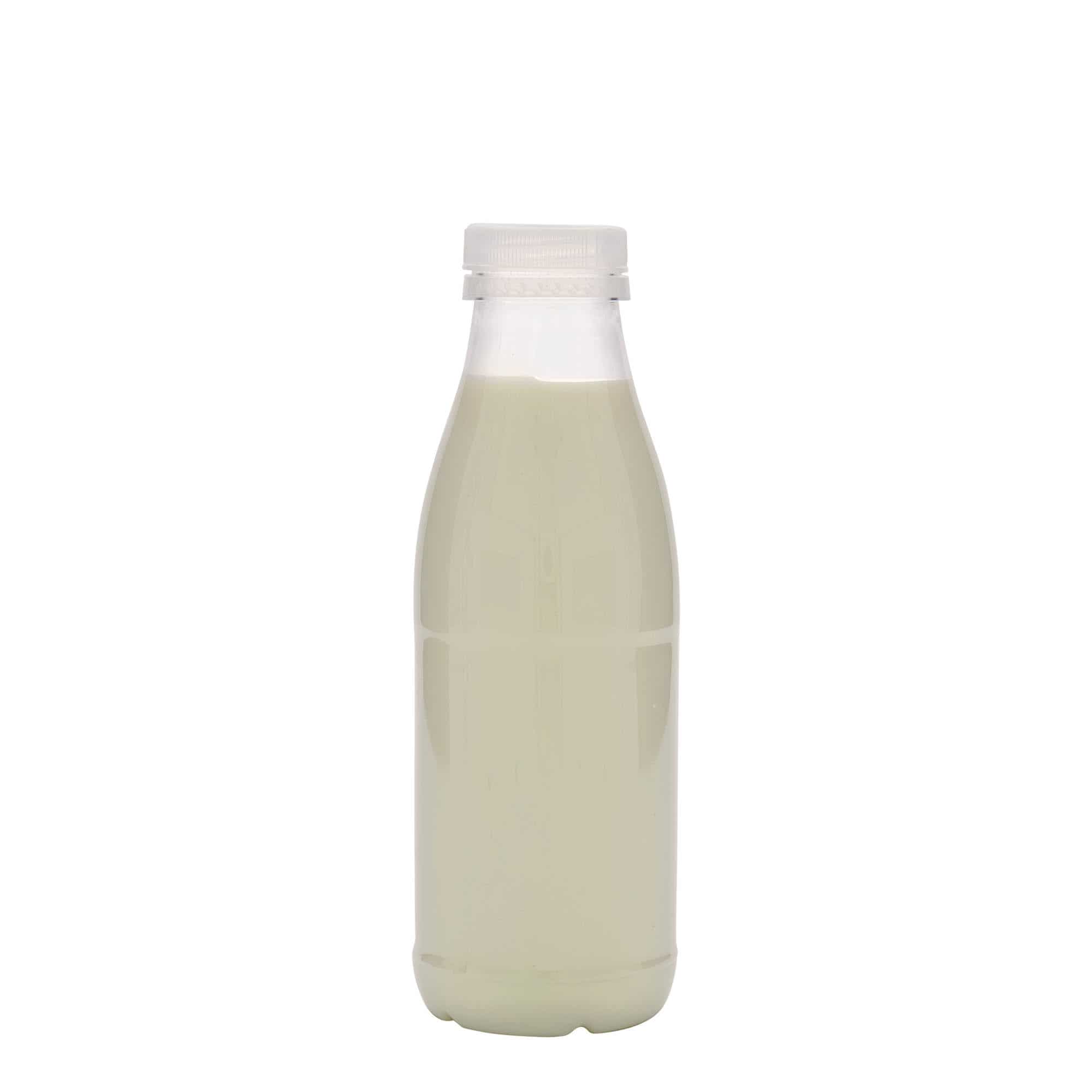 Bouteille en PET 500 ml 'Milk and Juice', plastique, bouchage: 38 mm