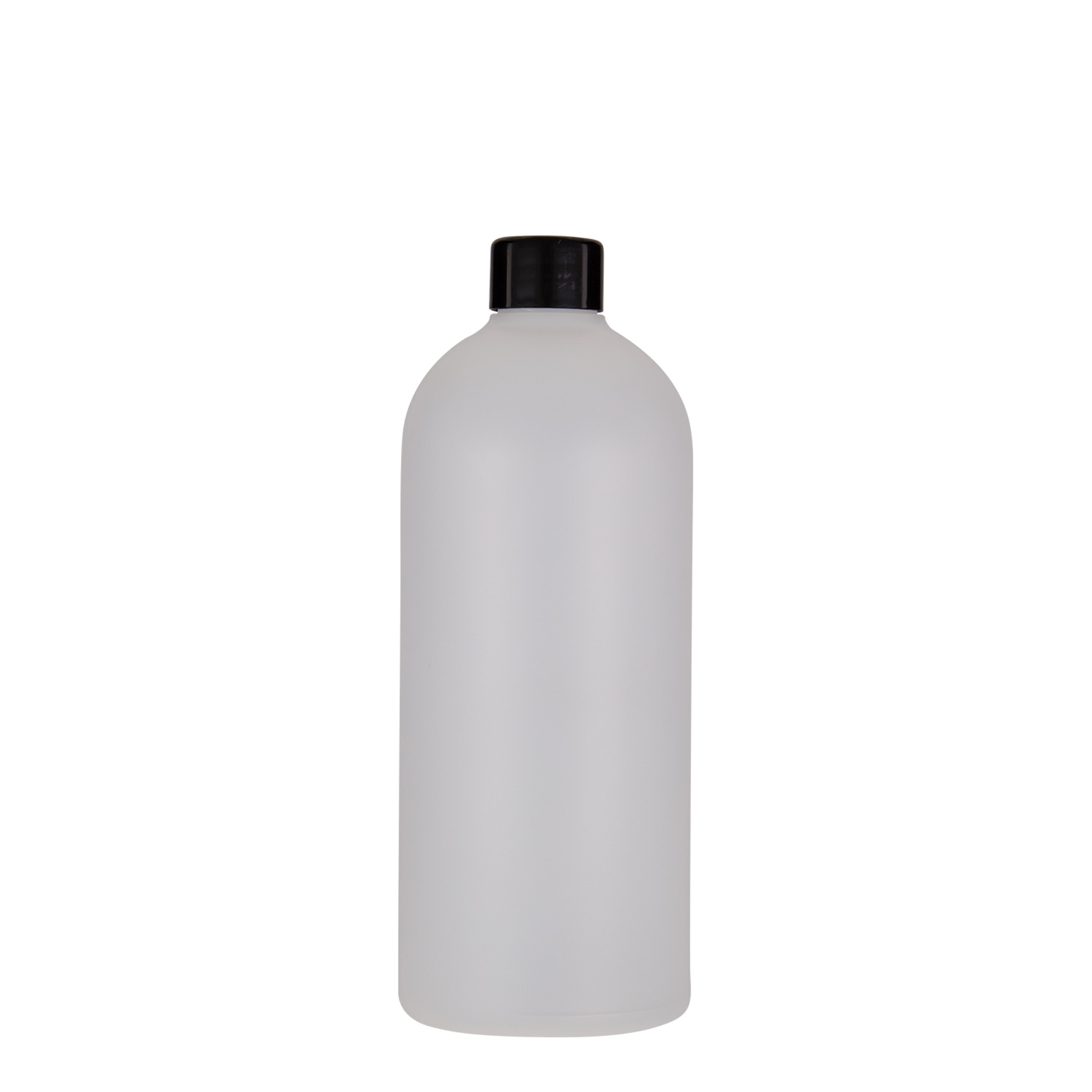 Bouteille en plastique 500 ml 'Tuffy', PEHD, nature, bouchage: GPI 24/410