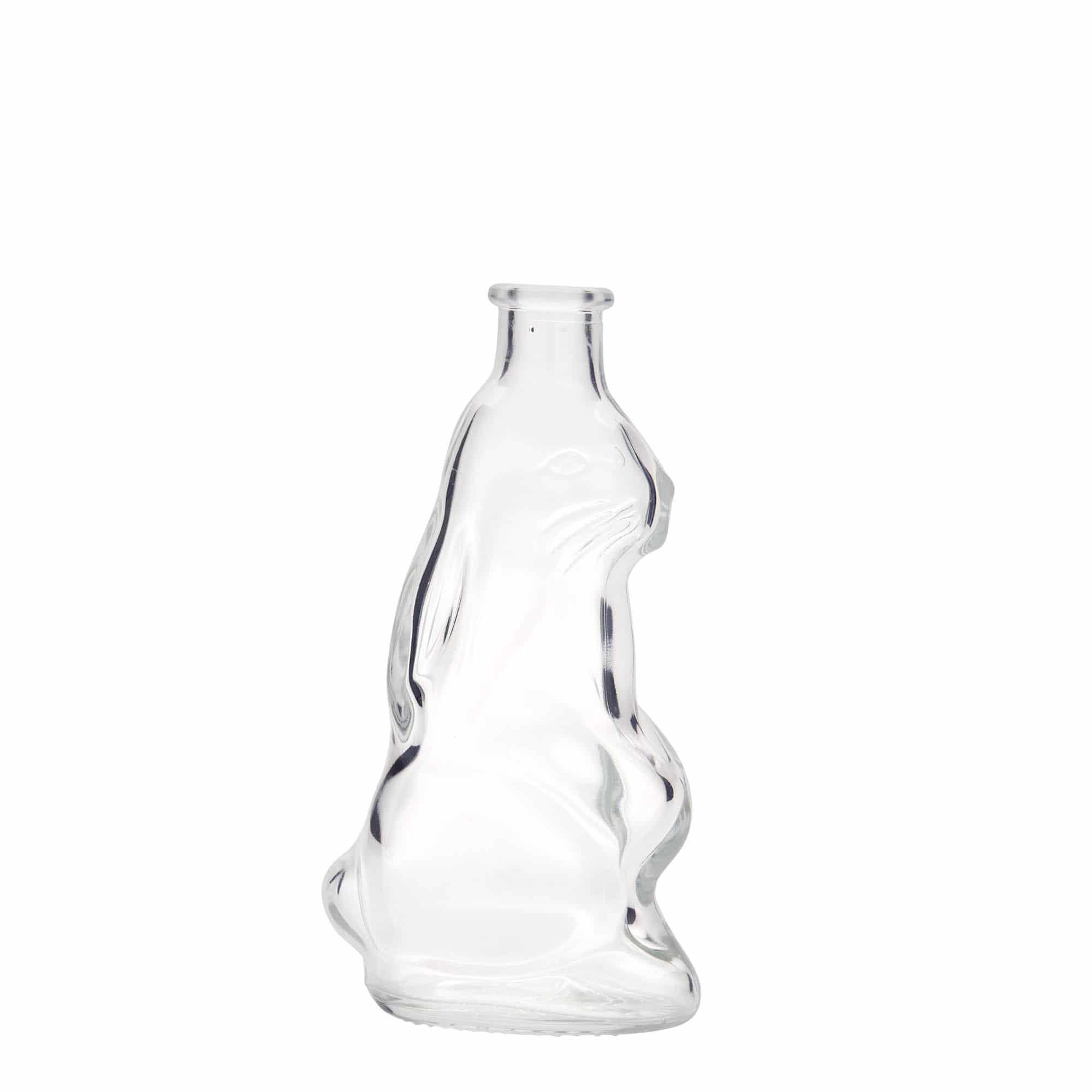 Bouteille en verre 200 ml 'Lapin', bouchage: bouchon