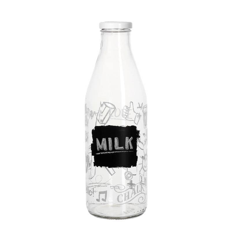 Bouteille de lait 1 000 ml 'Lavagna', bouchage: Twist-Off (TO 43)