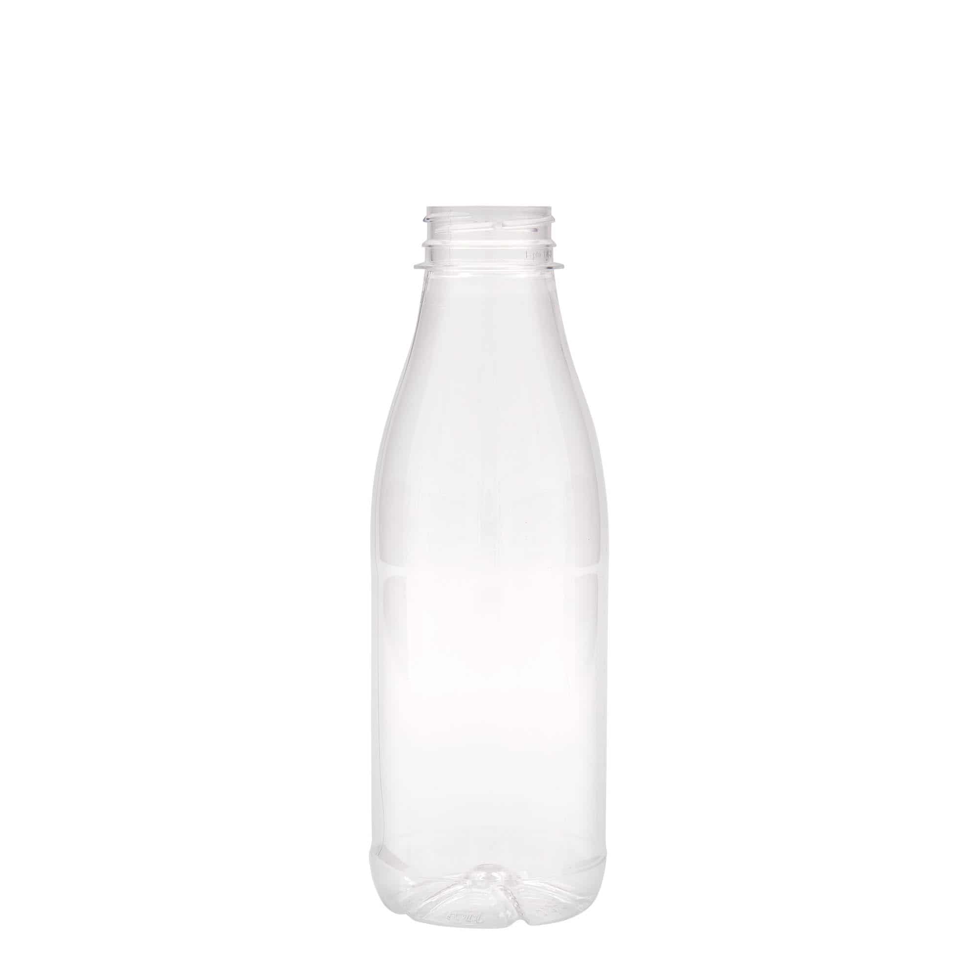 Bouteille en PET 500 ml 'Milk and Juice', plastique, bouchage: 38 mm