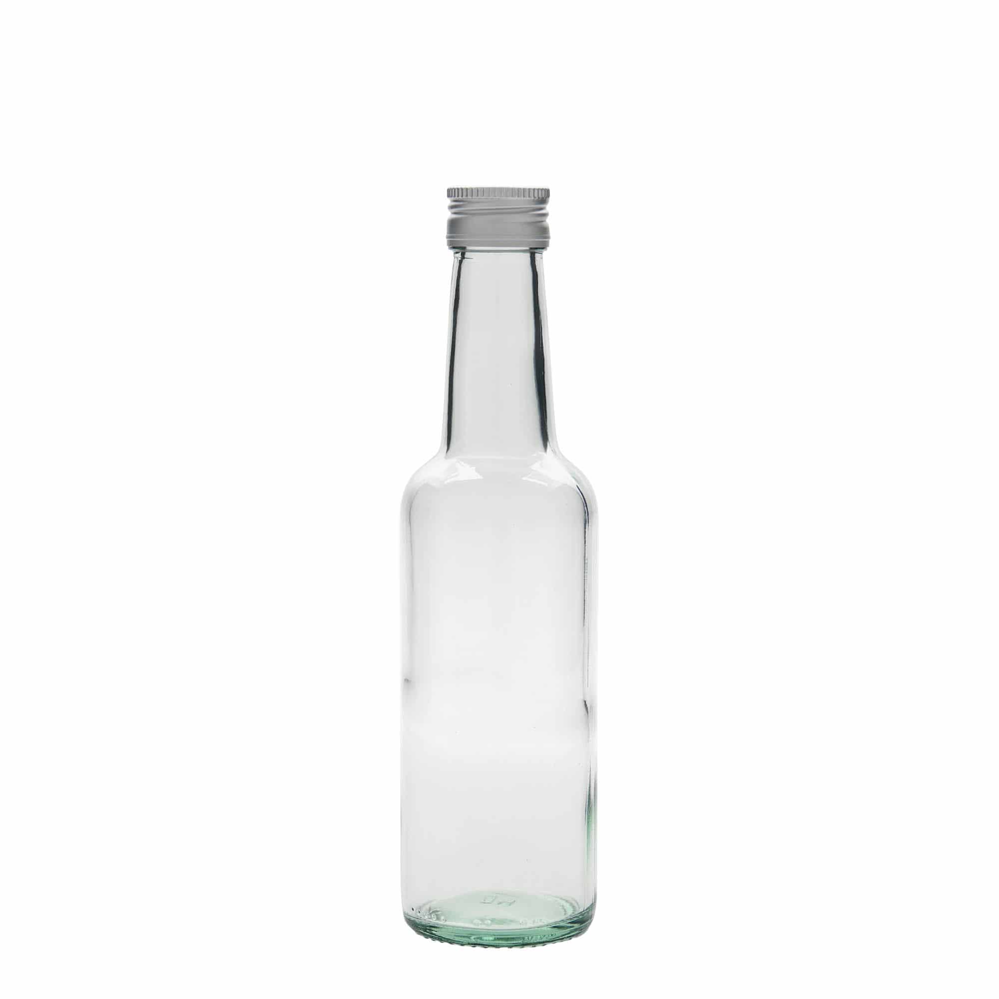 Bouteille en verre col droit 250 ml, bouchage: PP 28