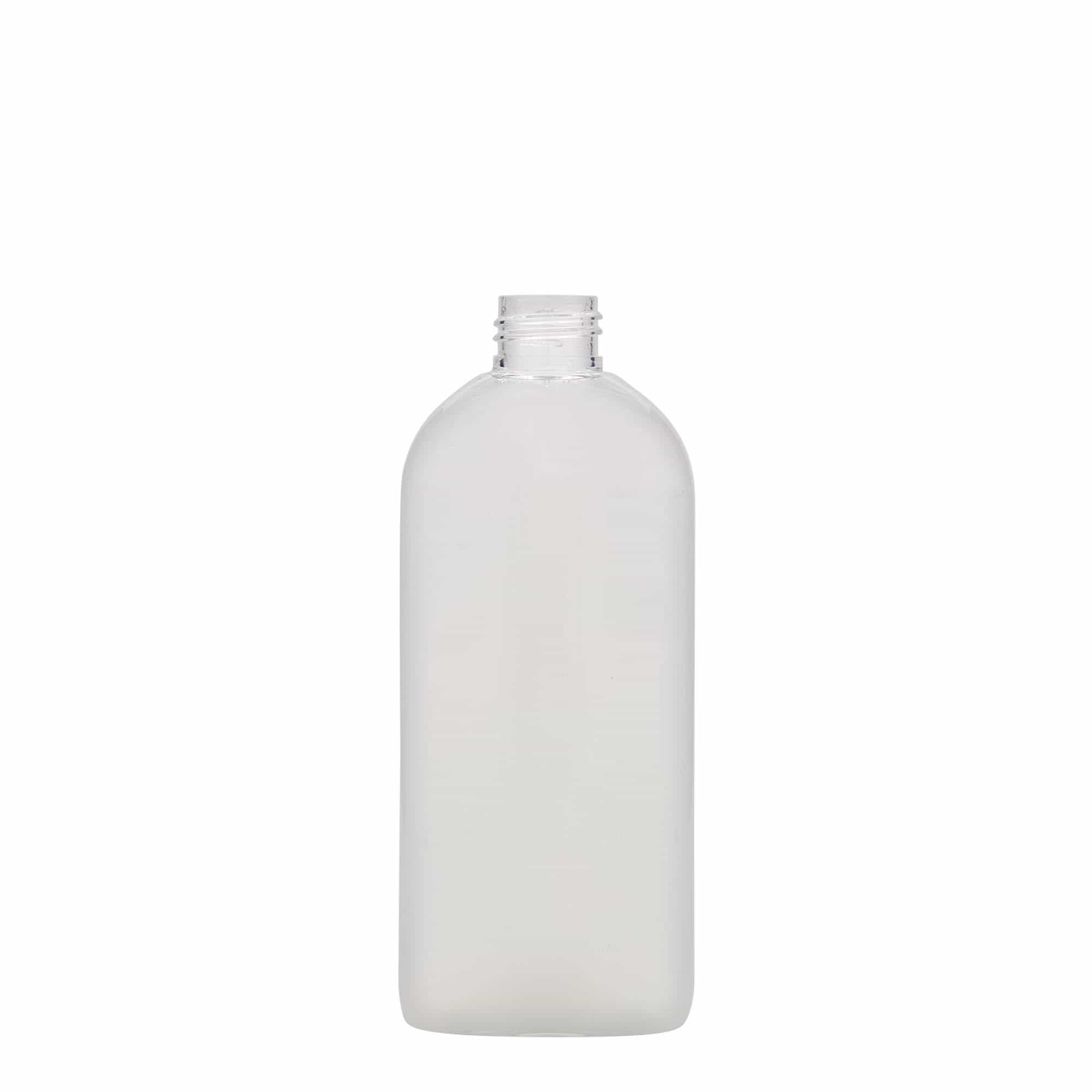 Bouteille en PET 250 ml 'Iris', ovale, plastique, bouchage: GPI 24/410