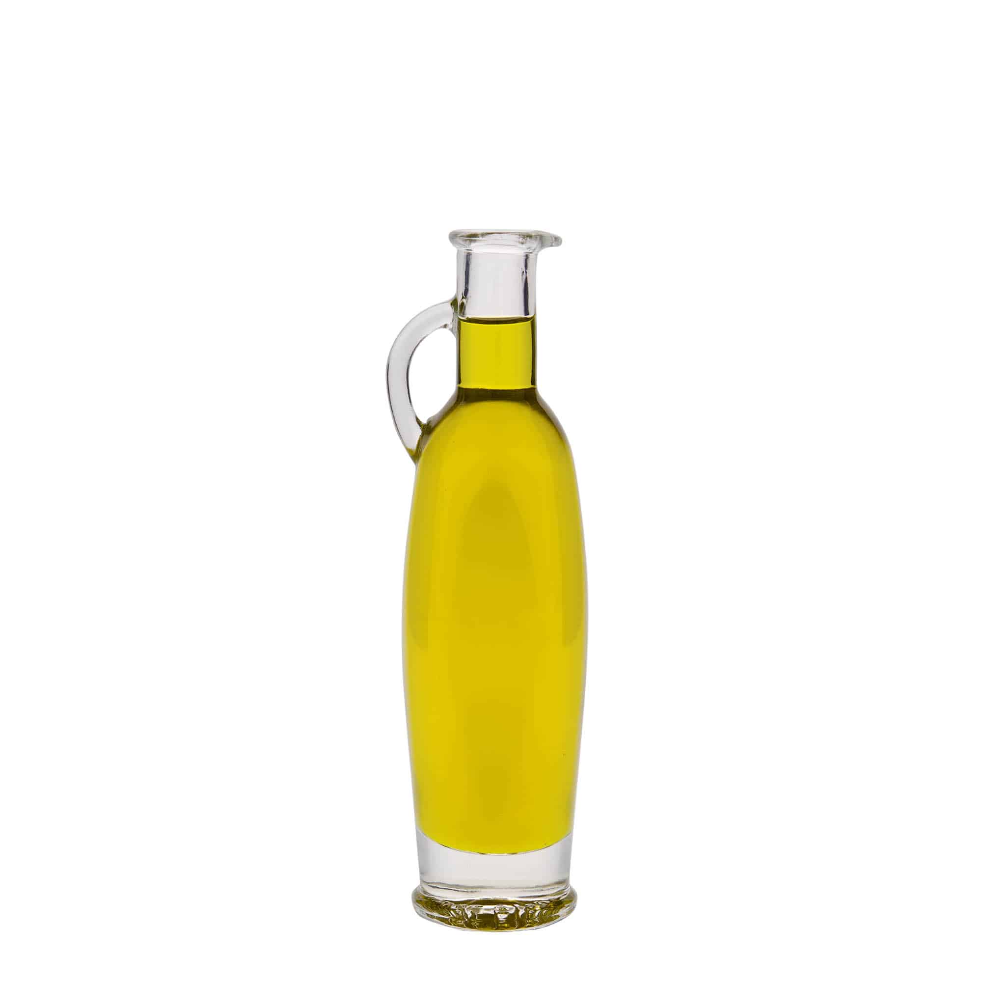 Bouteille en verre 100 ml 'Eleganta', ovale, bouchage: bouchon