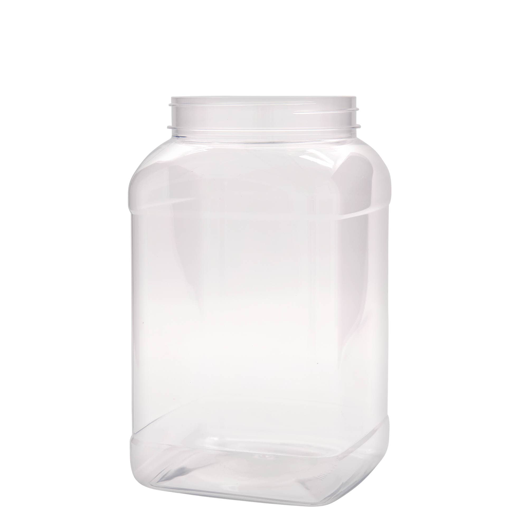 Boîte PET 3 000 ml 'Dana', carrée, plastique, bouchage: 110/400