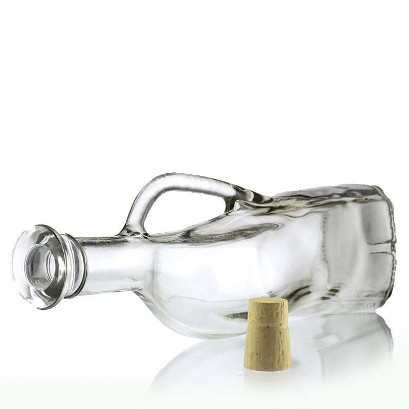 Bouteille en verre 750 ml 'Josephina', ovale, bouchage: bouchon