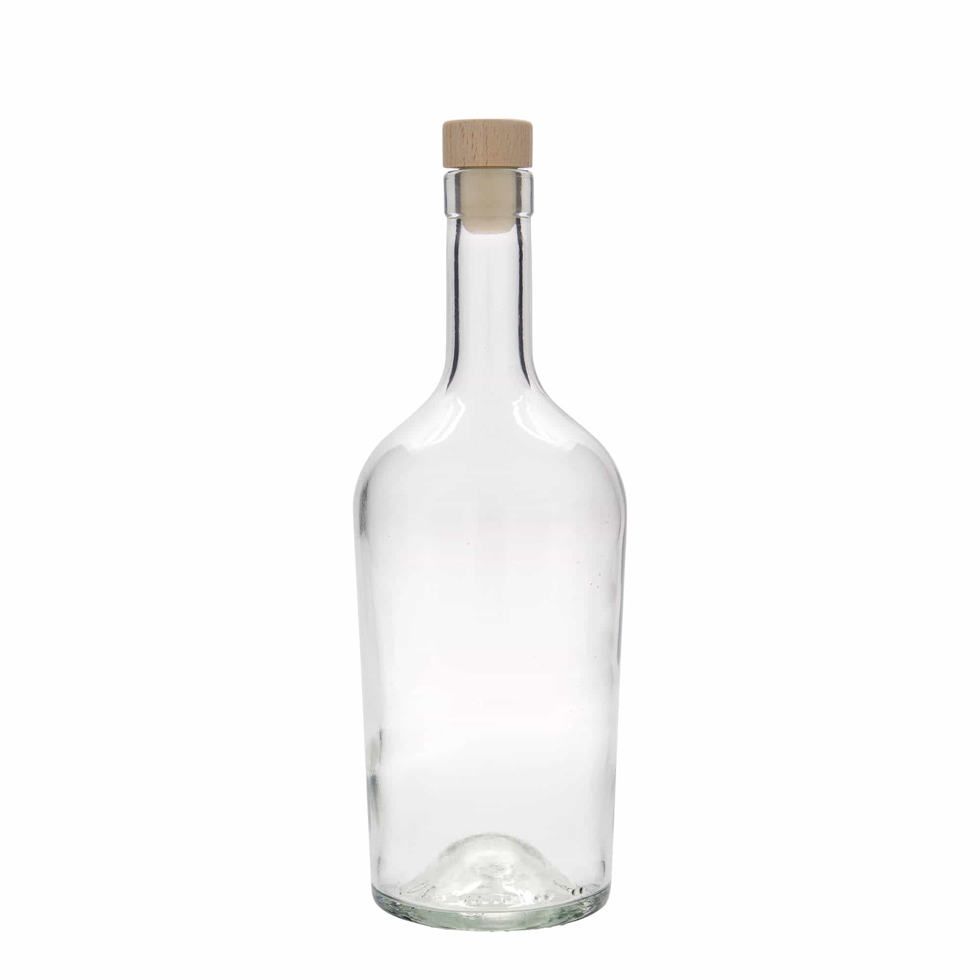 Bouteille en verre 700 ml 'Margarethe', bouchage: bouchon